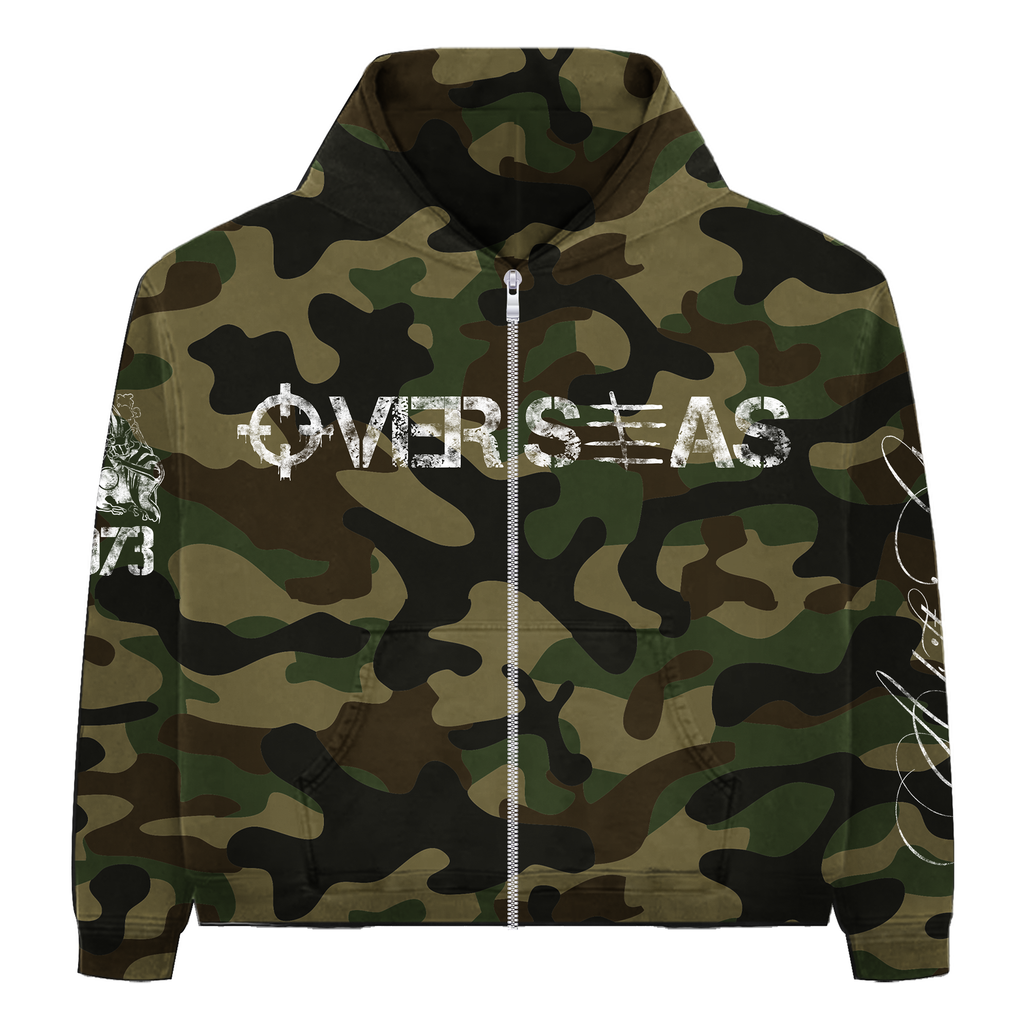 CAMO ZIP UP